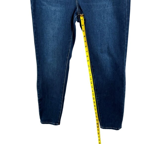 Soft Surroundings Jeans Womens Blue Flex Waist Modal Blend Stretch Denim Size 6 - Picture 9 of 10